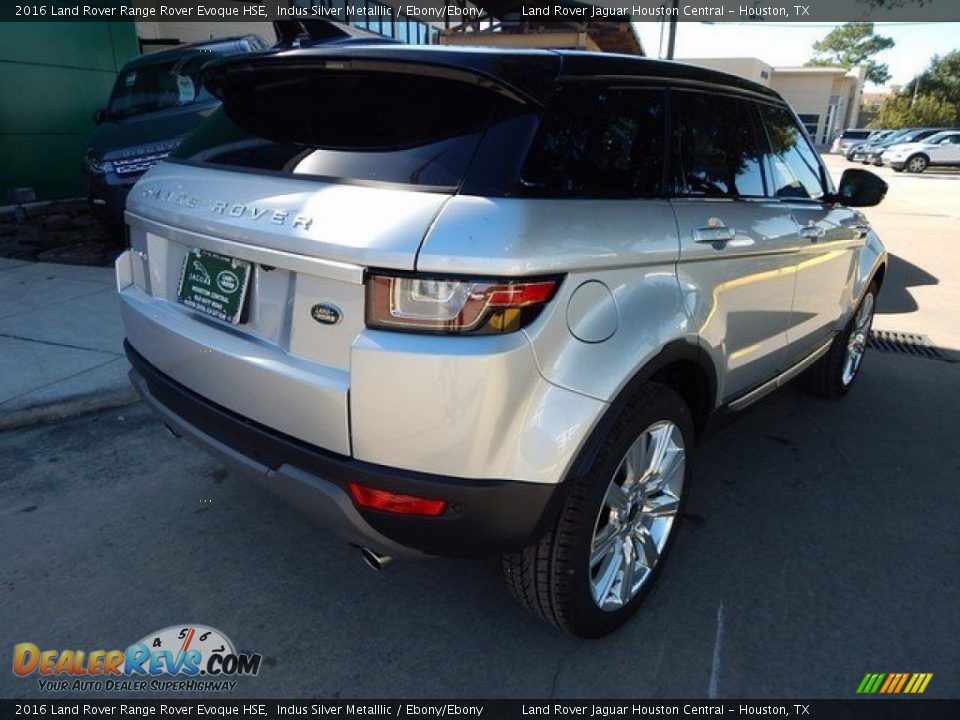 2016 Land Rover Range Rover Evoque HSE Indus Silver Metalllic / Ebony/Ebony Photo #11