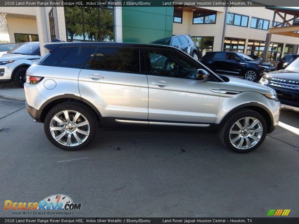 2016 Land Rover Range Rover Evoque HSE Indus Silver Metalllic / Ebony/Ebony Photo #12