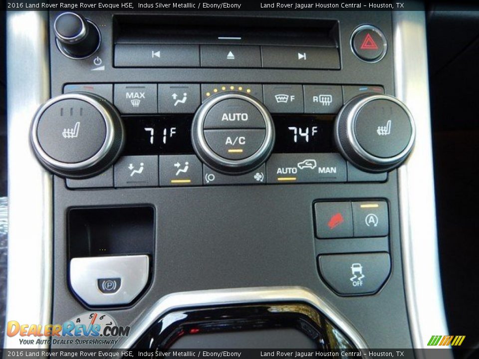 2016 Land Rover Range Rover Evoque HSE Indus Silver Metalllic / Ebony/Ebony Photo #16
