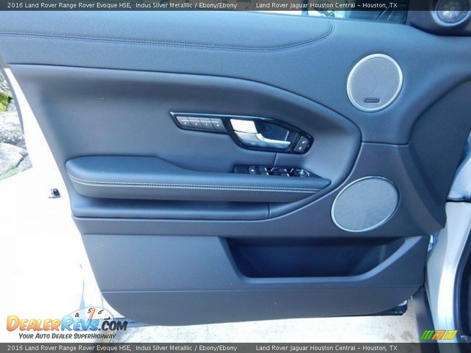 2016 Land Rover Range Rover Evoque HSE Indus Silver Metalllic / Ebony/Ebony Photo #17