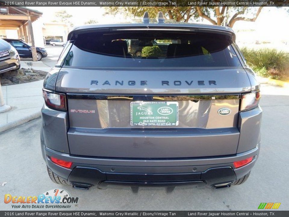 2016 Land Rover Range Rover Evoque HSE Dynamic Waitomo Grey Metalllic / Ebony/Vintage Tan Photo #10