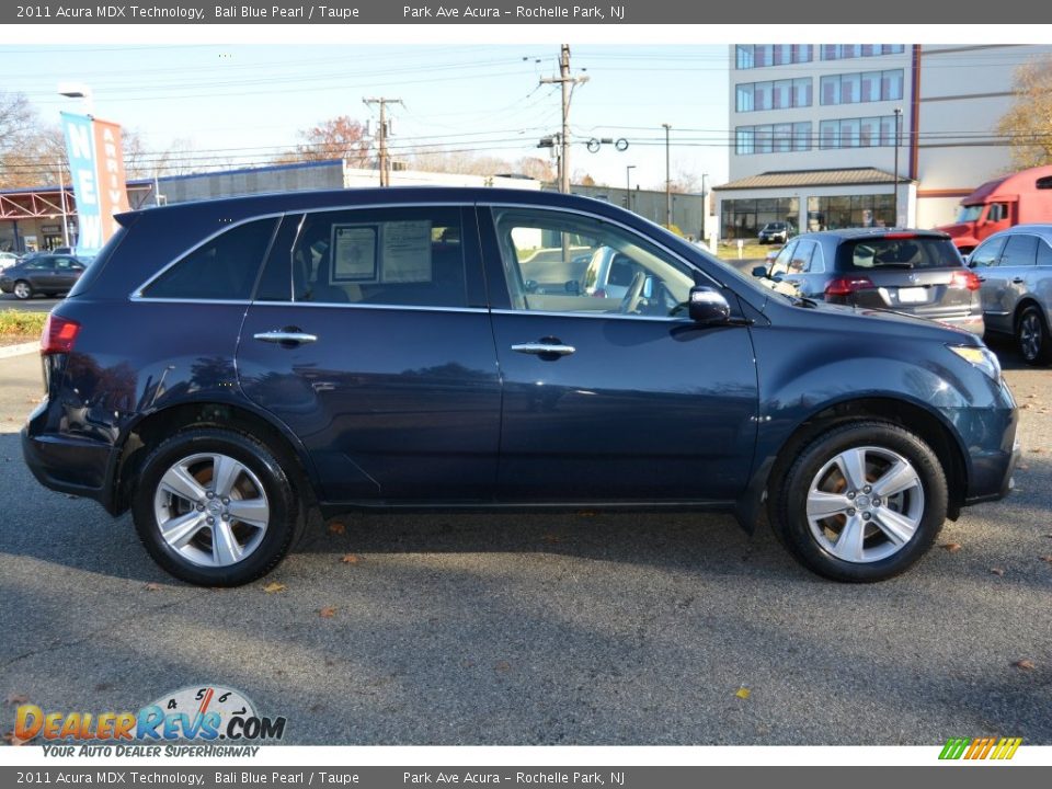 2011 Acura MDX Technology Bali Blue Pearl / Taupe Photo #2