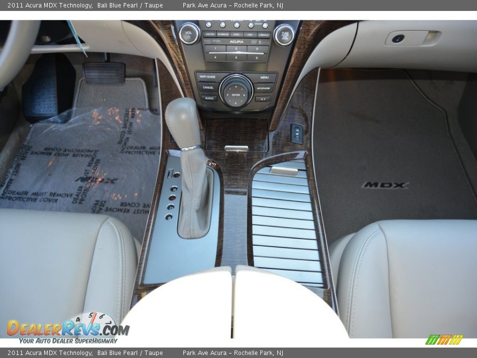 2011 Acura MDX Technology Bali Blue Pearl / Taupe Photo #17