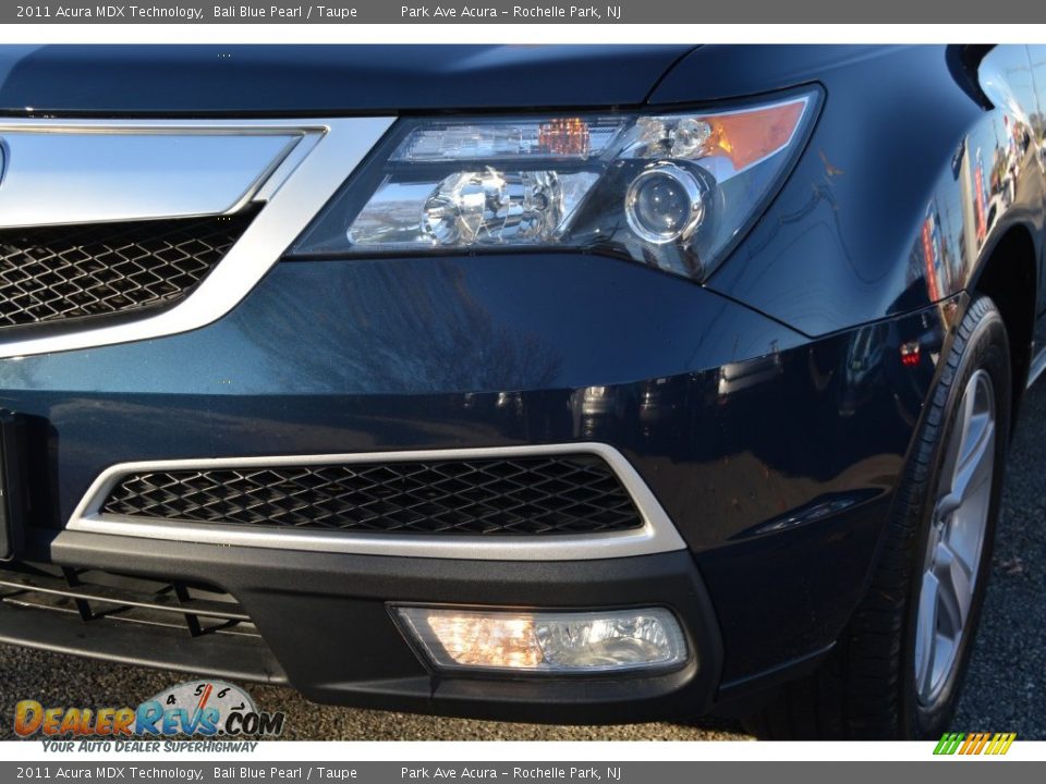 2011 Acura MDX Technology Bali Blue Pearl / Taupe Photo #30