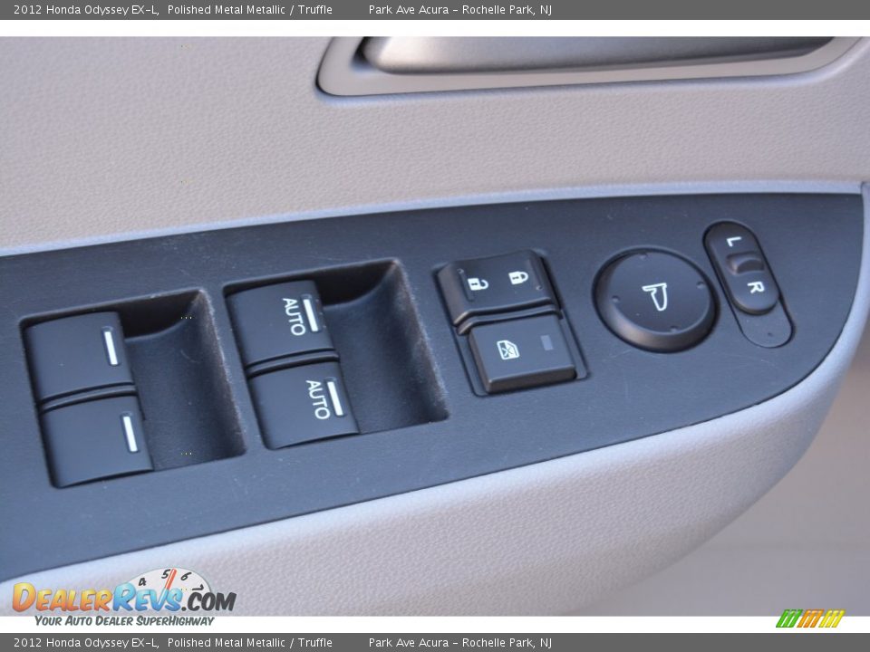2012 Honda Odyssey EX-L Polished Metal Metallic / Truffle Photo #10