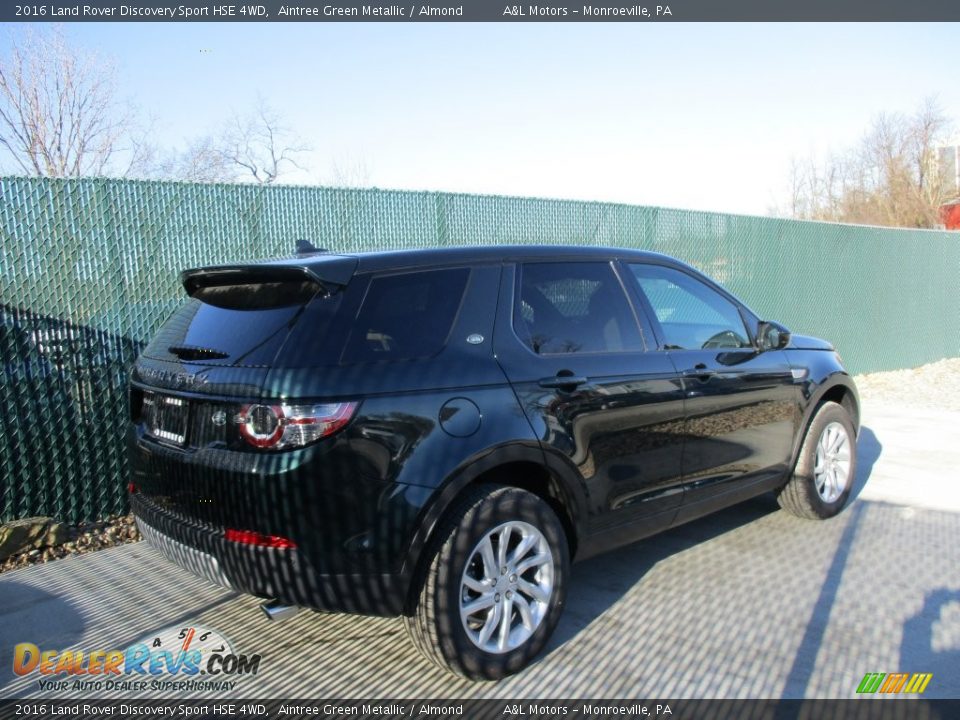 2016 Land Rover Discovery Sport HSE 4WD Aintree Green Metallic / Almond Photo #4
