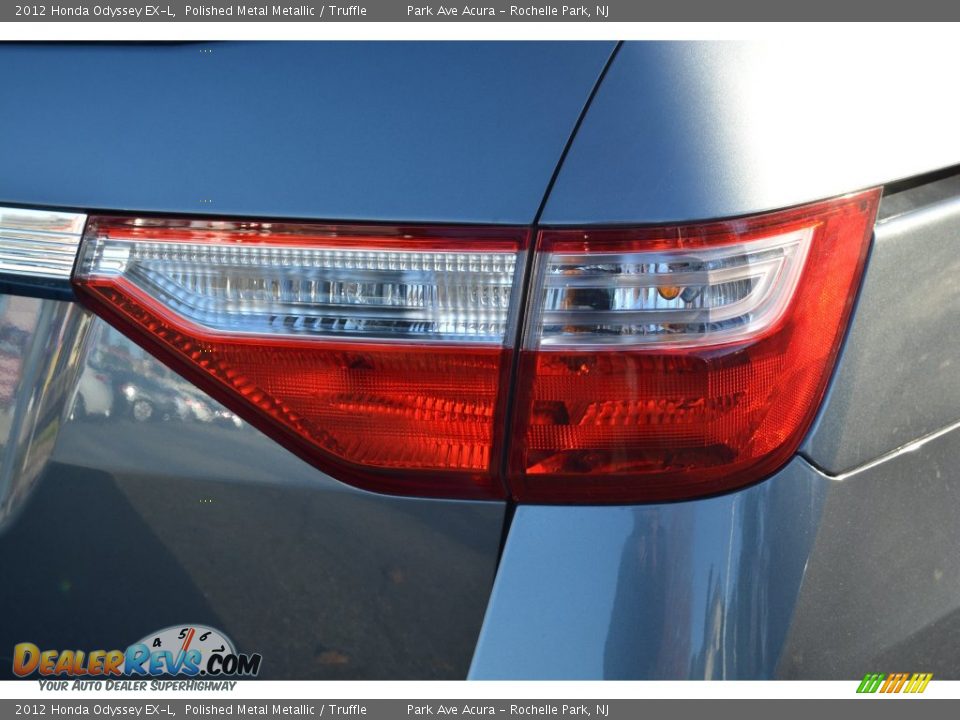 2012 Honda Odyssey EX-L Polished Metal Metallic / Truffle Photo #24