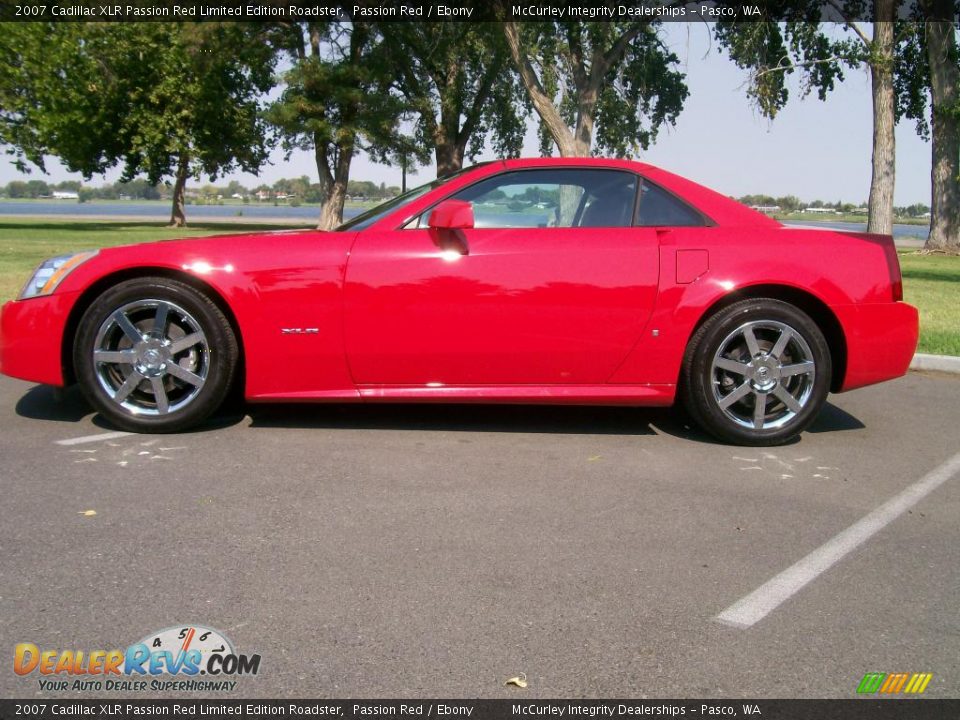 Passion Red 2007 Cadillac XLR Passion Red Limited Edition Roadster Photo #2