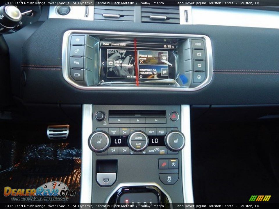 Controls of 2016 Land Rover Range Rover Evoque HSE Dynamic Photo #13