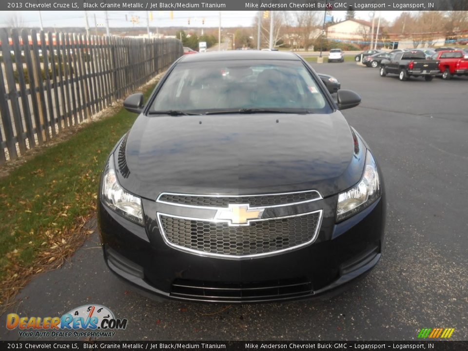 2013 Chevrolet Cruze LS Black Granite Metallic / Jet Black/Medium Titanium Photo #2