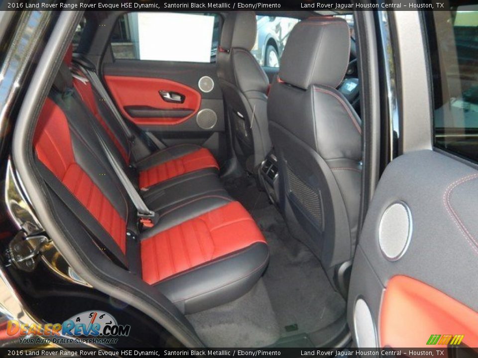 Rear Seat of 2016 Land Rover Range Rover Evoque HSE Dynamic Photo #15