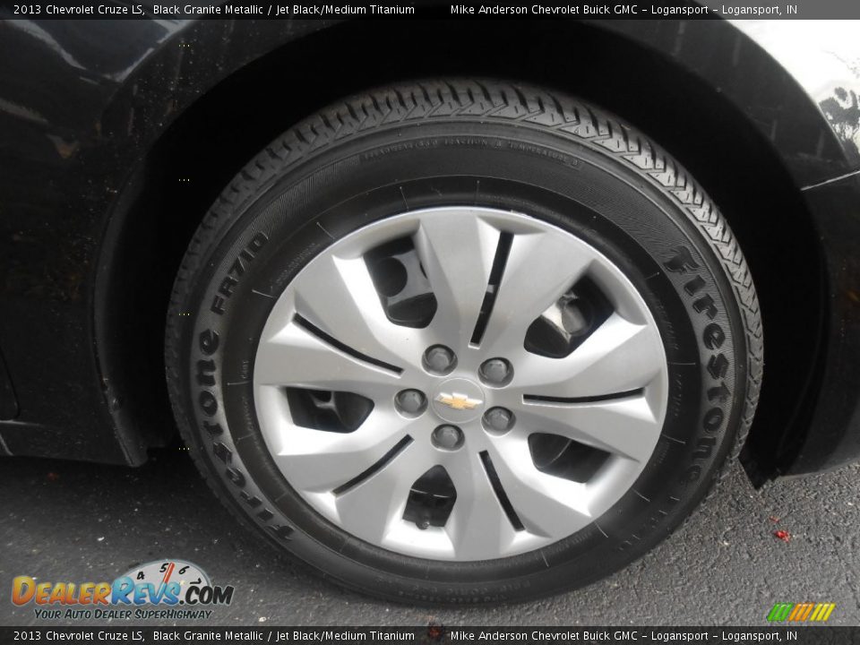 2013 Chevrolet Cruze LS Black Granite Metallic / Jet Black/Medium Titanium Photo #4