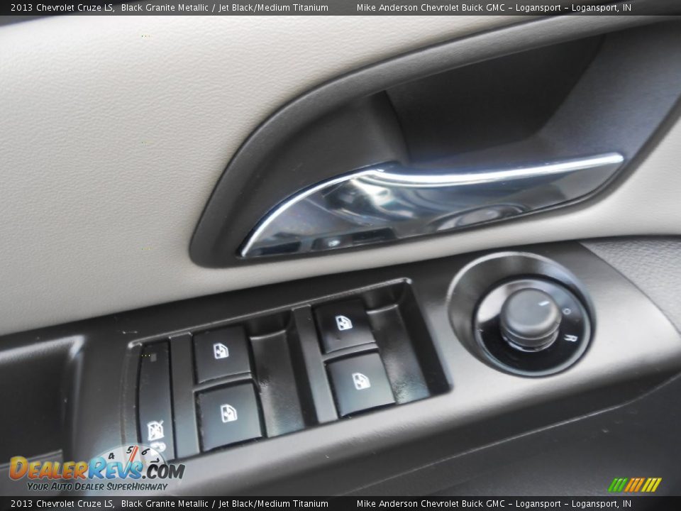 2013 Chevrolet Cruze LS Black Granite Metallic / Jet Black/Medium Titanium Photo #9