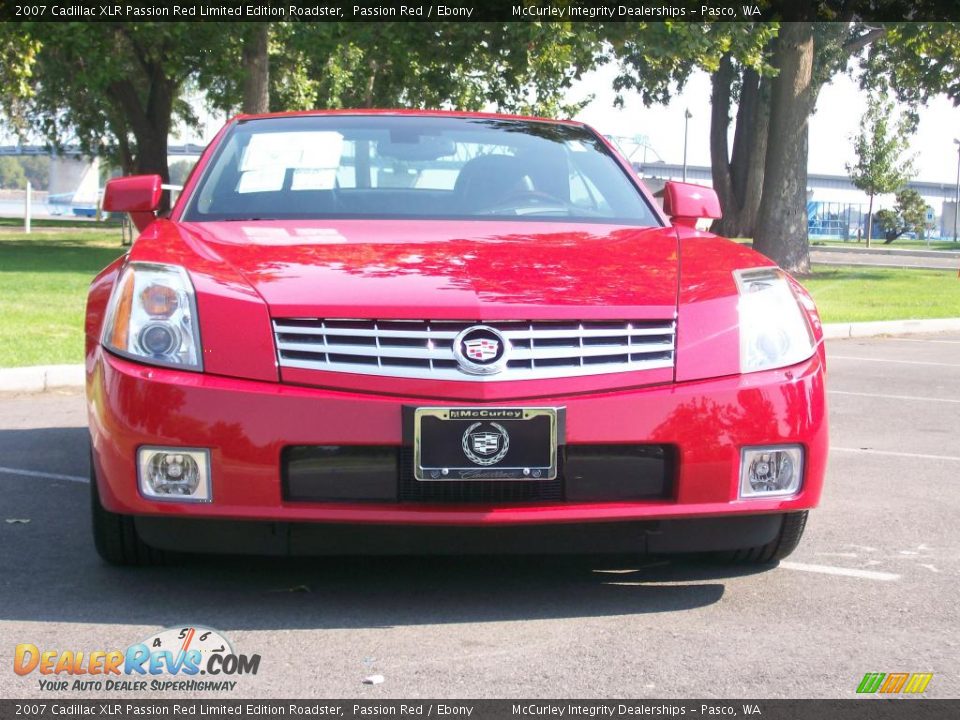 2007 Cadillac XLR Passion Red Limited Edition Roadster Passion Red / Ebony Photo #5