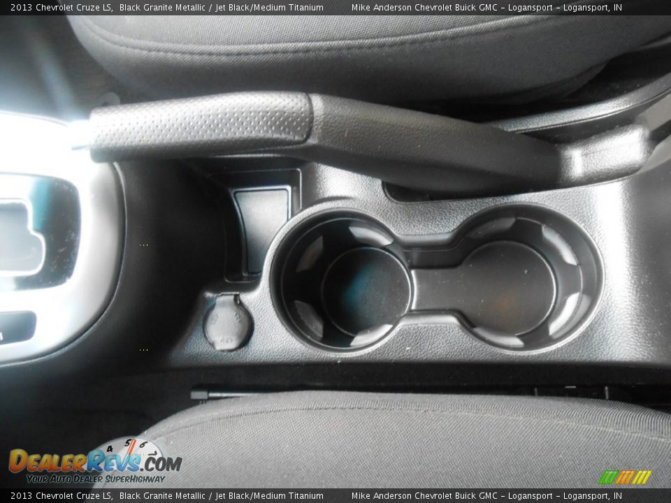 2013 Chevrolet Cruze LS Black Granite Metallic / Jet Black/Medium Titanium Photo #16