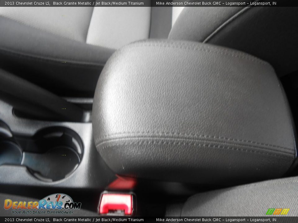 2013 Chevrolet Cruze LS Black Granite Metallic / Jet Black/Medium Titanium Photo #17