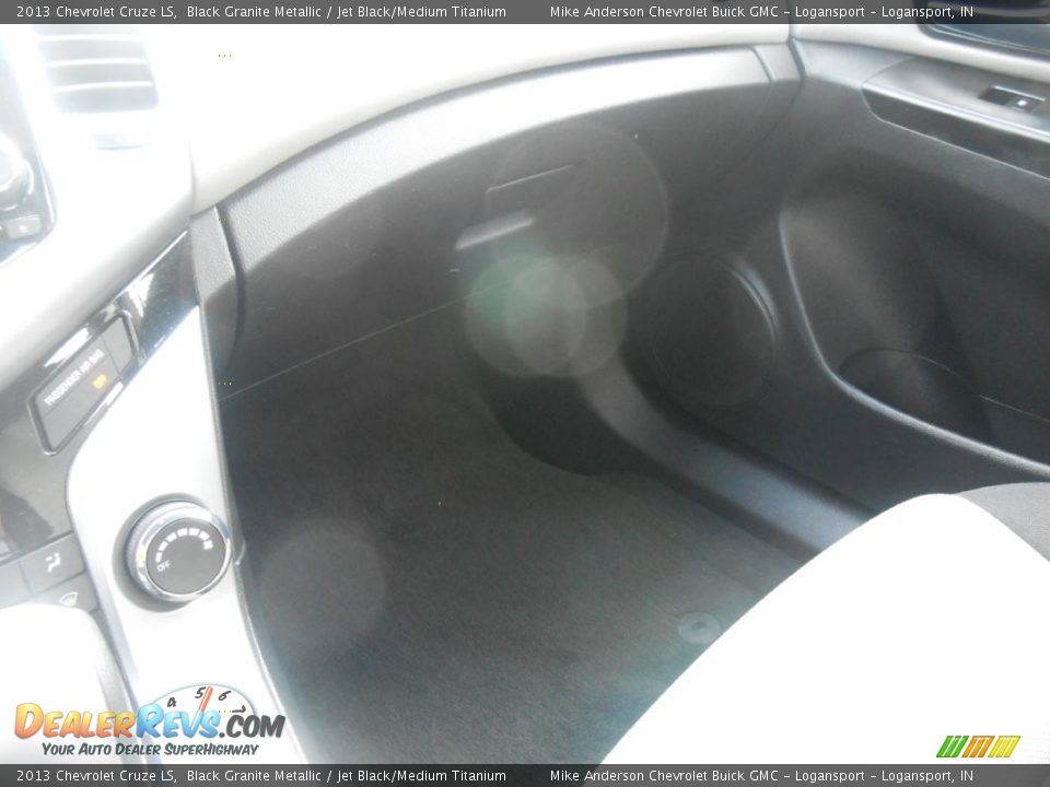2013 Chevrolet Cruze LS Black Granite Metallic / Jet Black/Medium Titanium Photo #18