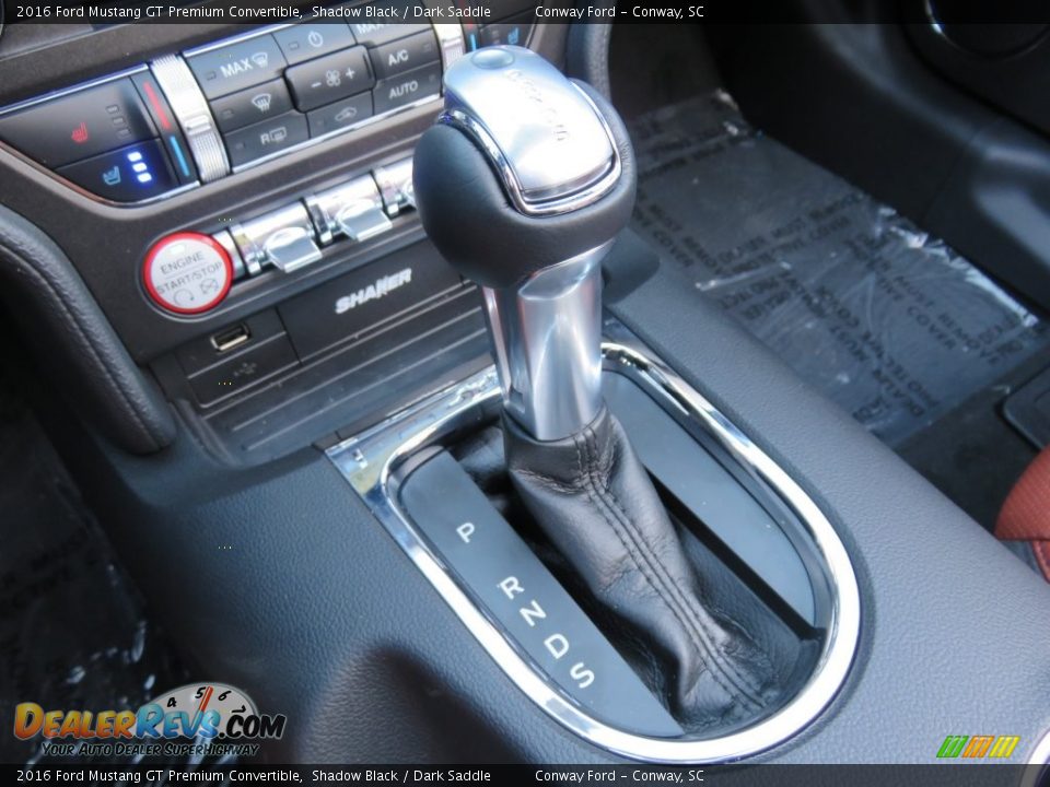 2016 Ford Mustang GT Premium Convertible Shifter Photo #26