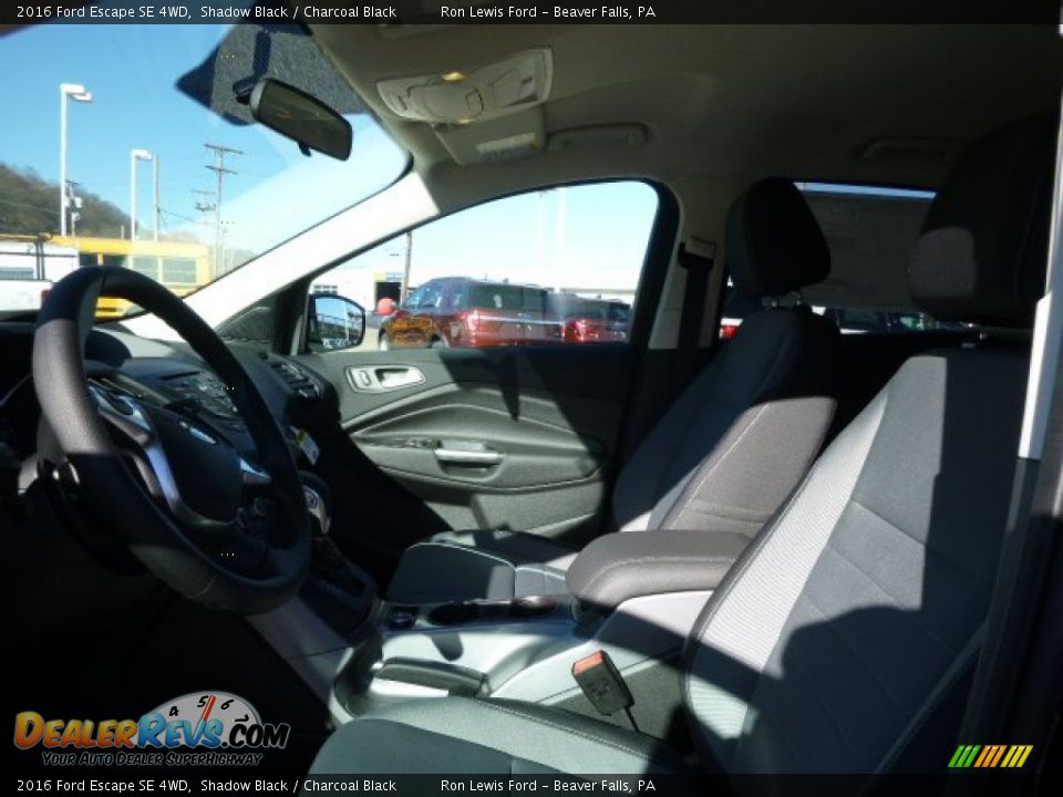 2016 Ford Escape SE 4WD Shadow Black / Charcoal Black Photo #12
