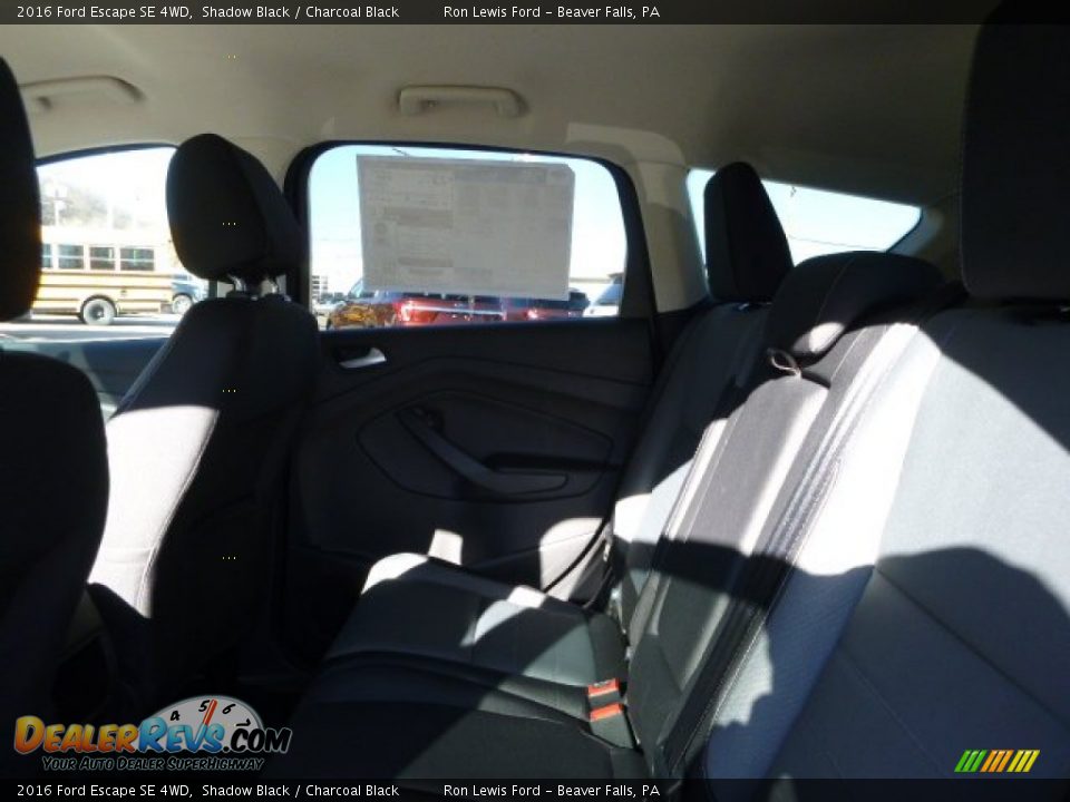 2016 Ford Escape SE 4WD Shadow Black / Charcoal Black Photo #13