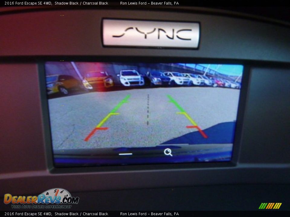 2016 Ford Escape SE 4WD Shadow Black / Charcoal Black Photo #19