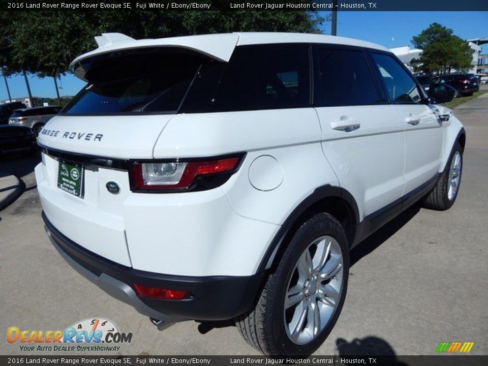 2016 Land Rover Range Rover Evoque SE Fuji White / Ebony/Ebony Photo #7