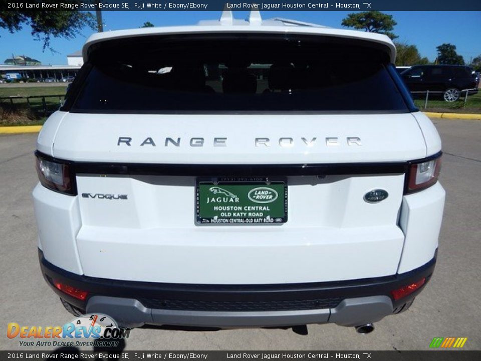 2016 Land Rover Range Rover Evoque SE Fuji White / Ebony/Ebony Photo #8