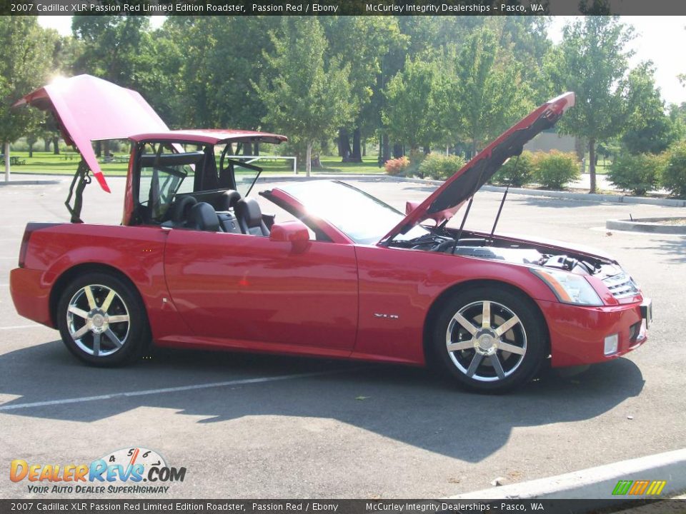 2007 Cadillac XLR Passion Red Limited Edition Roadster Passion Red / Ebony Photo #13