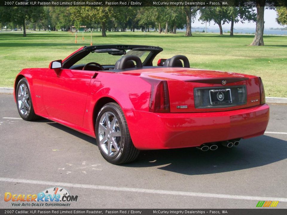 Passion Red 2007 Cadillac XLR Passion Red Limited Edition Roadster Photo #14