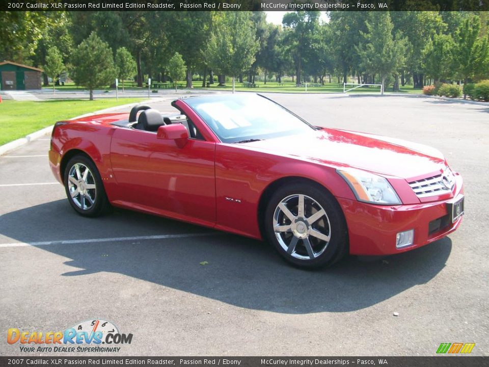 2007 Cadillac XLR Passion Red Limited Edition Roadster Passion Red / Ebony Photo #15