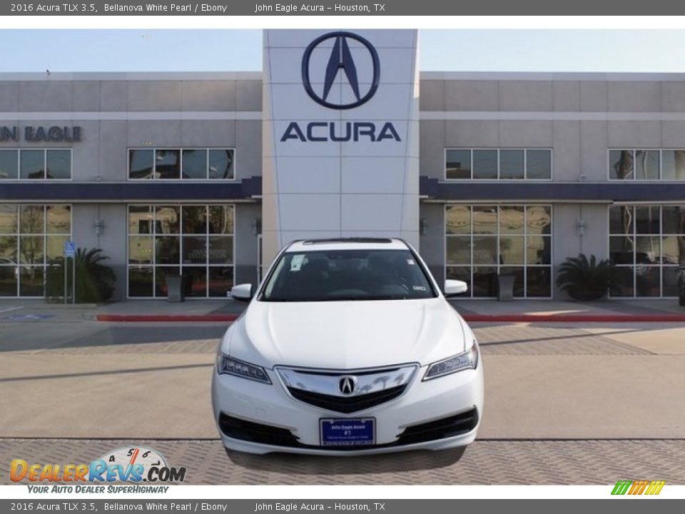 2016 Acura TLX 3.5 Bellanova White Pearl / Ebony Photo #2