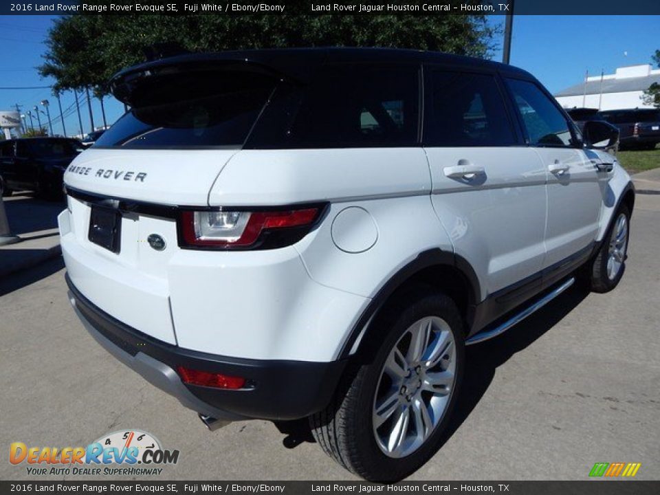 2016 Land Rover Range Rover Evoque SE Fuji White / Ebony/Ebony Photo #7