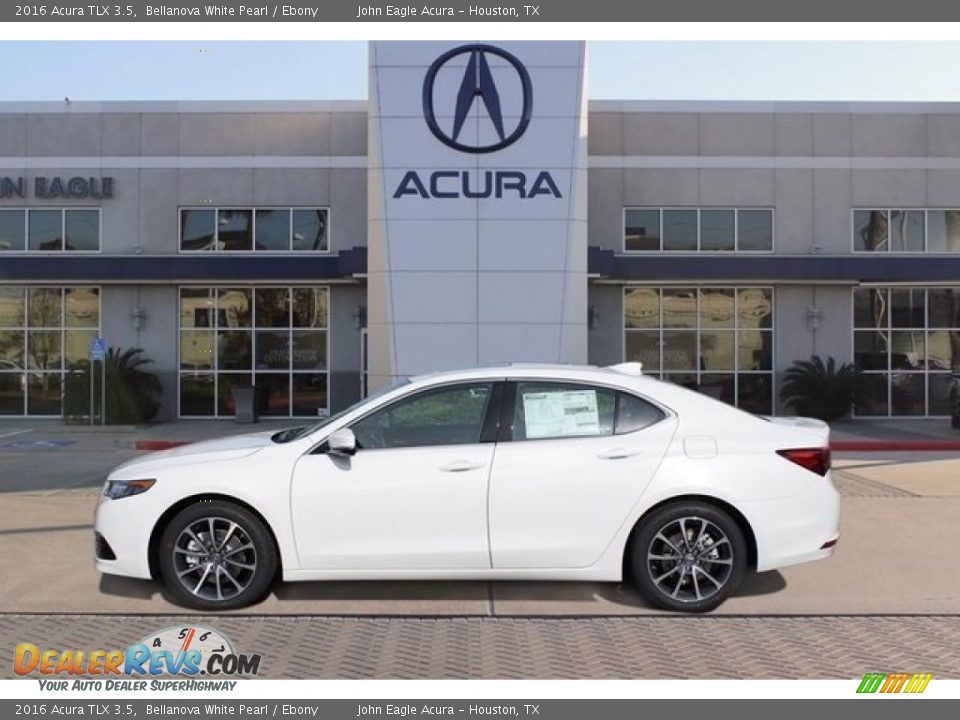 2016 Acura TLX 3.5 Bellanova White Pearl / Ebony Photo #4
