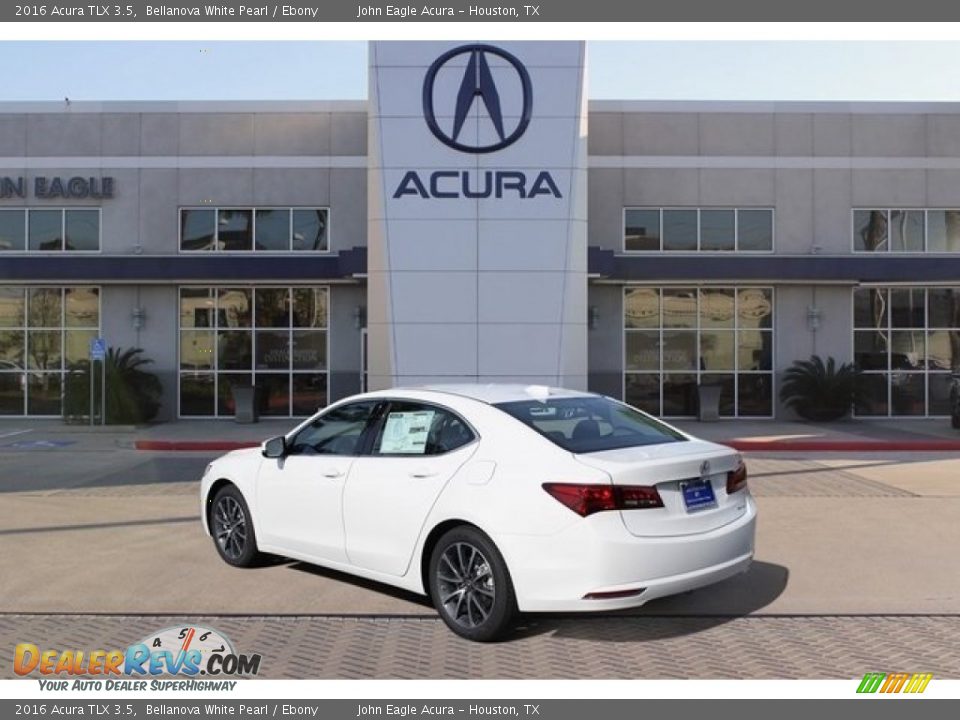 2016 Acura TLX 3.5 Bellanova White Pearl / Ebony Photo #5