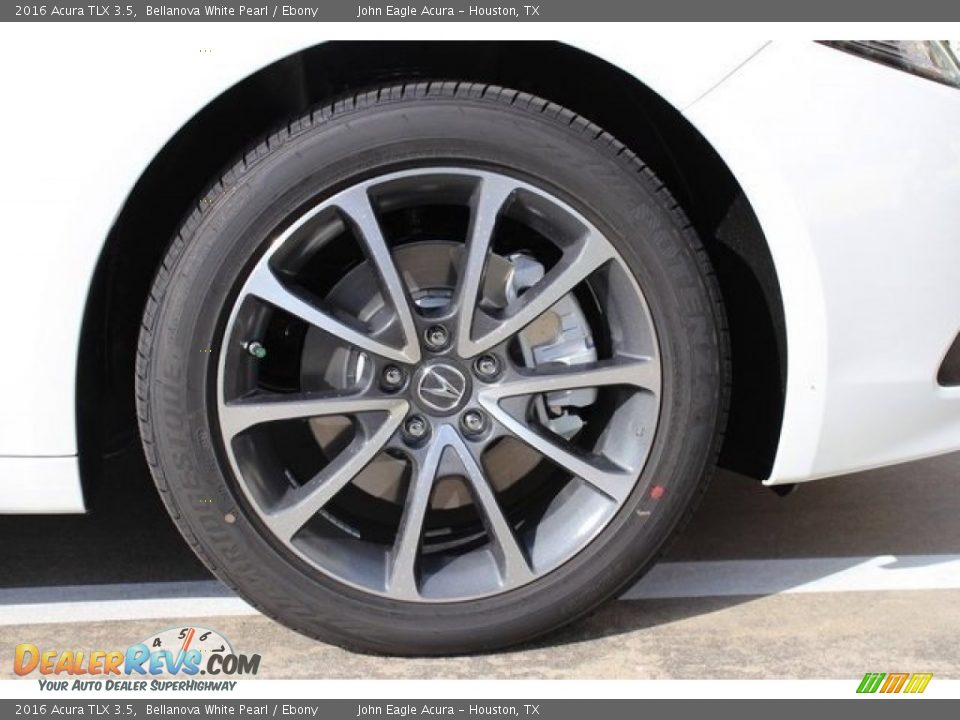 2016 Acura TLX 3.5 Bellanova White Pearl / Ebony Photo #10