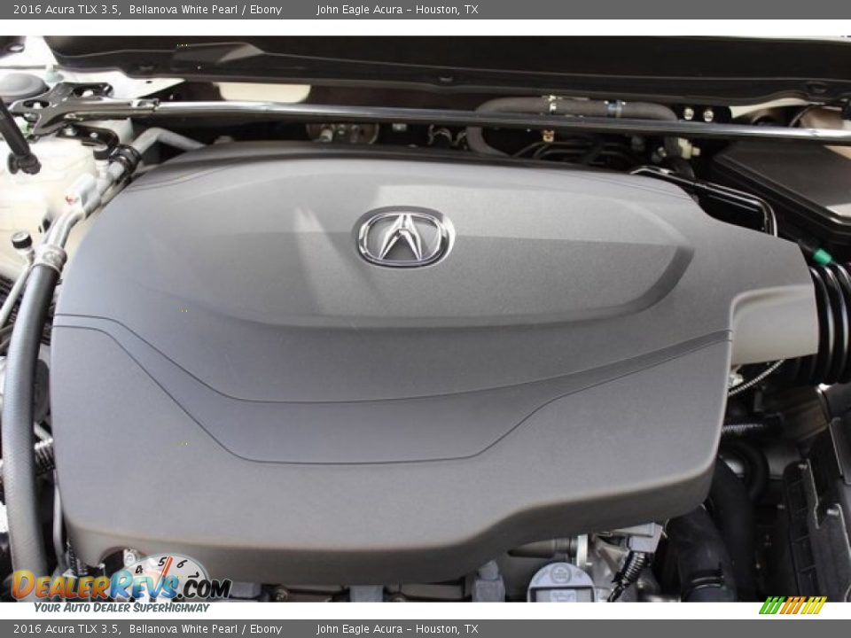 2016 Acura TLX 3.5 Bellanova White Pearl / Ebony Photo #11