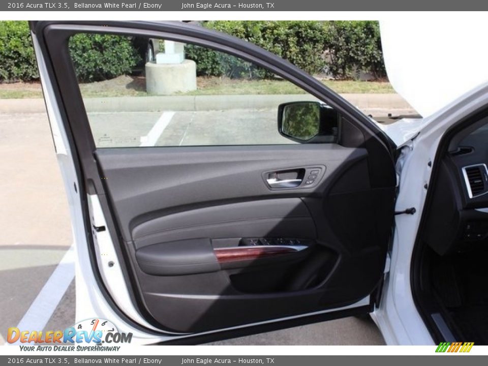2016 Acura TLX 3.5 Bellanova White Pearl / Ebony Photo #12