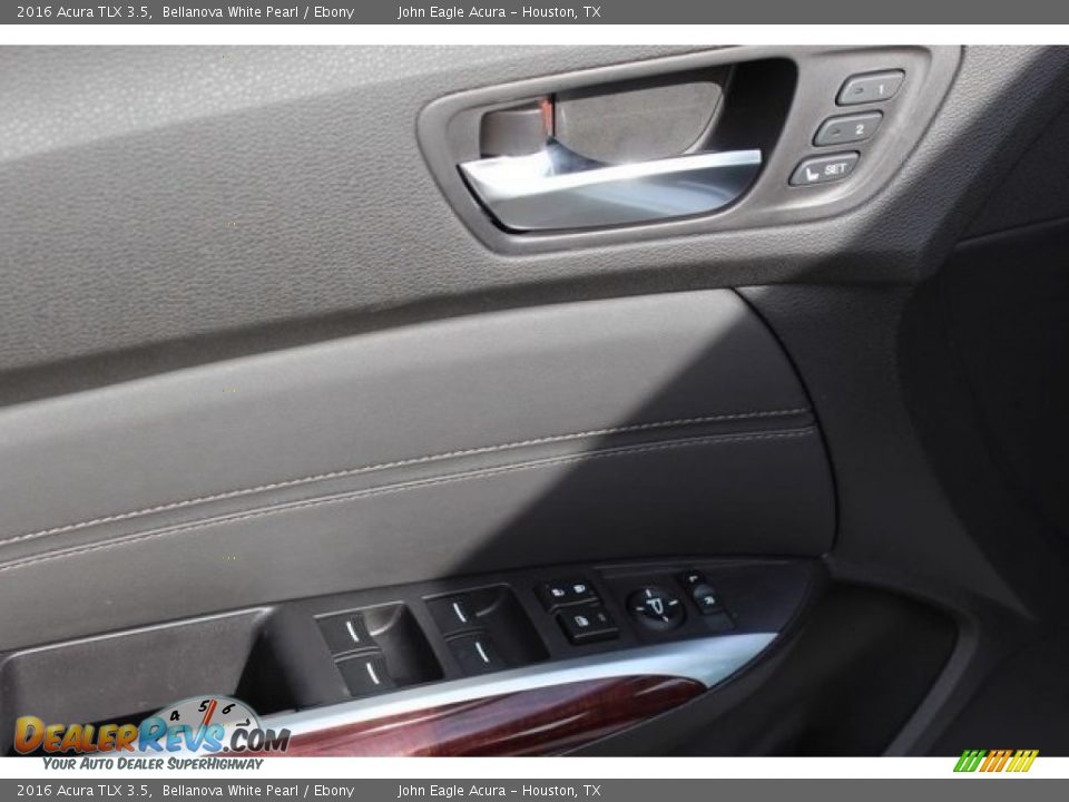 2016 Acura TLX 3.5 Bellanova White Pearl / Ebony Photo #19