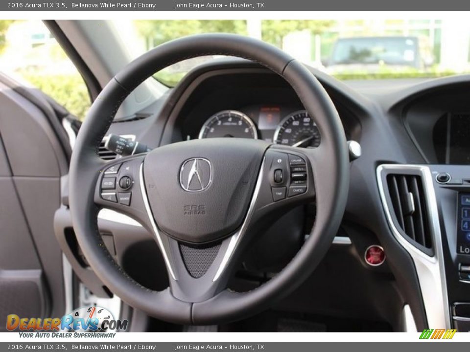 2016 Acura TLX 3.5 Bellanova White Pearl / Ebony Photo #25