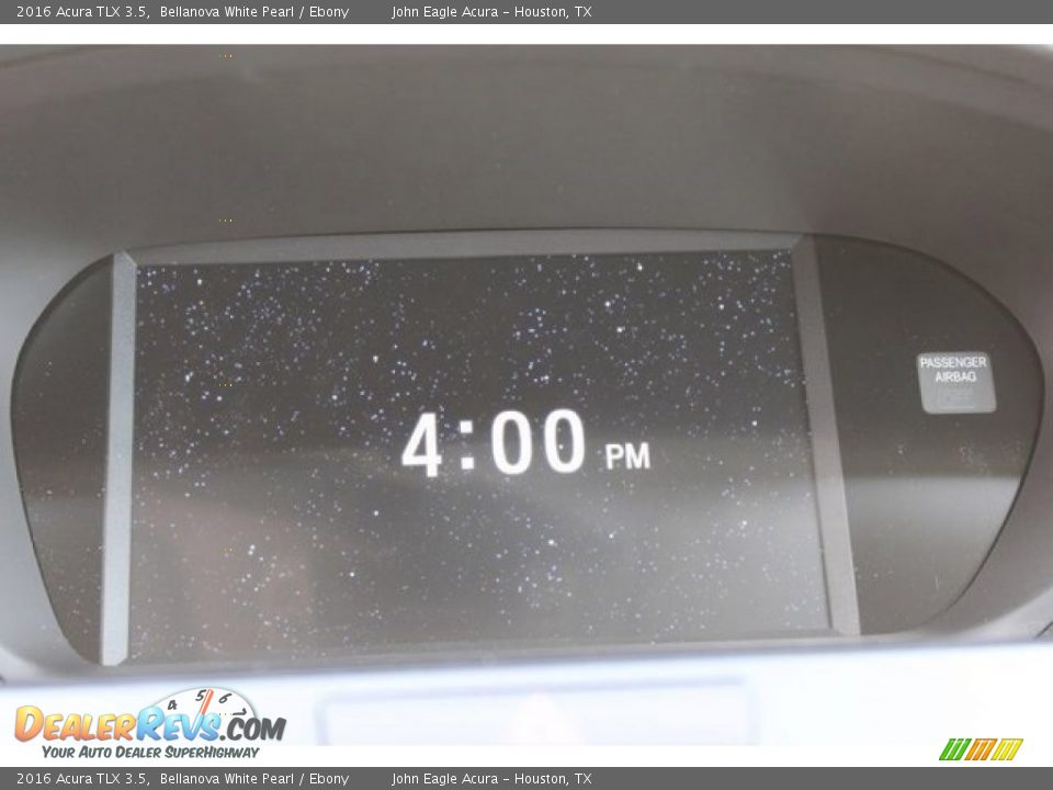 2016 Acura TLX 3.5 Bellanova White Pearl / Ebony Photo #27