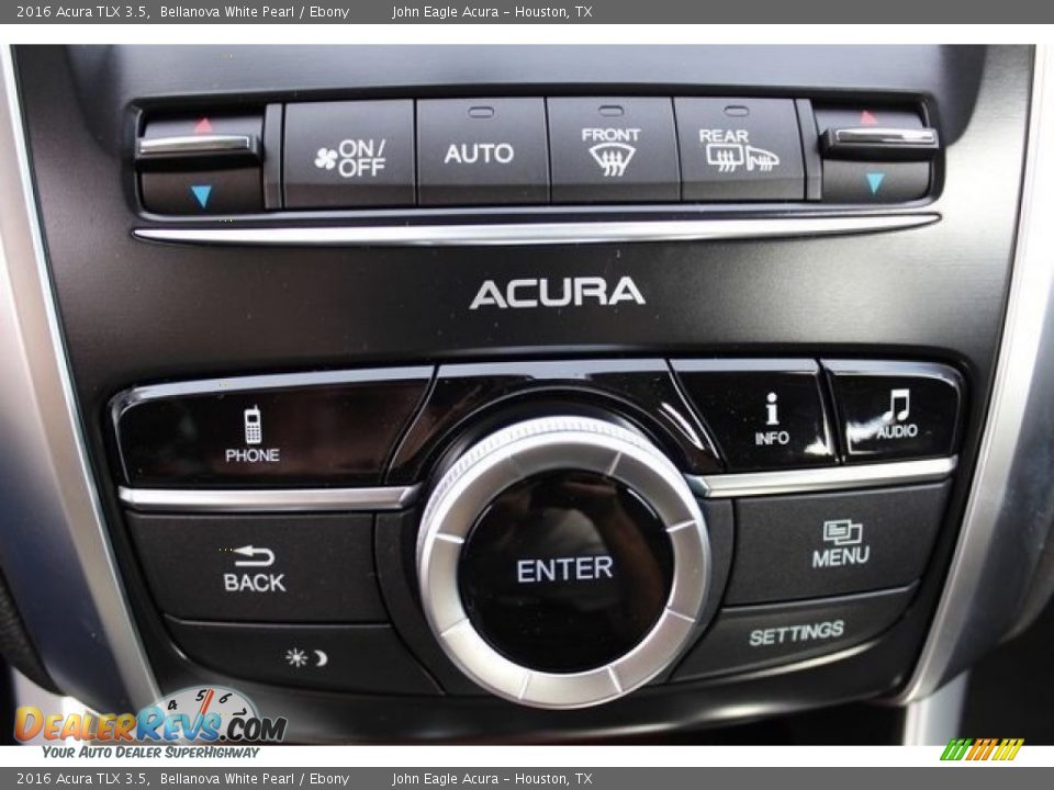 2016 Acura TLX 3.5 Bellanova White Pearl / Ebony Photo #29