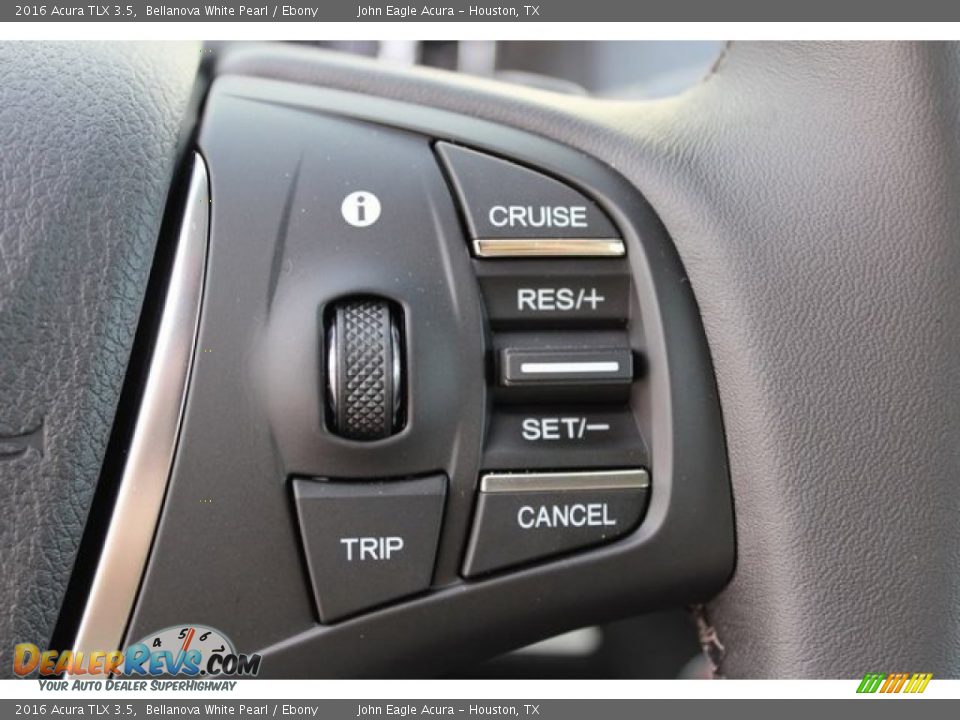 2016 Acura TLX 3.5 Bellanova White Pearl / Ebony Photo #30