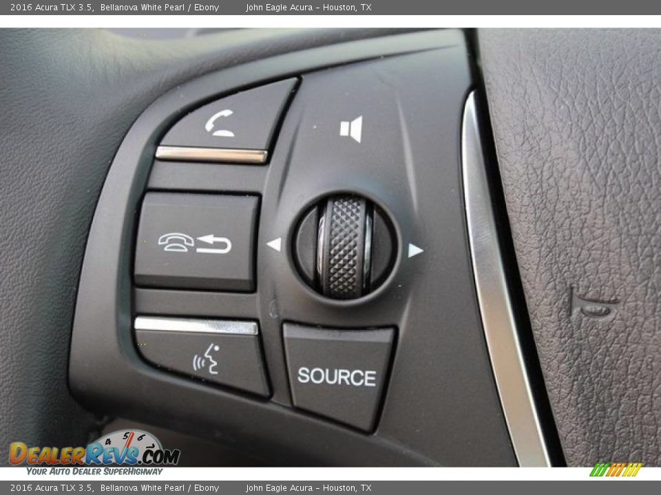 2016 Acura TLX 3.5 Bellanova White Pearl / Ebony Photo #31