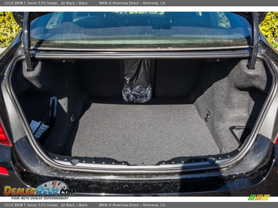2016 BMW 5 Series 535i Sedan Jet Black / Black Photo #5