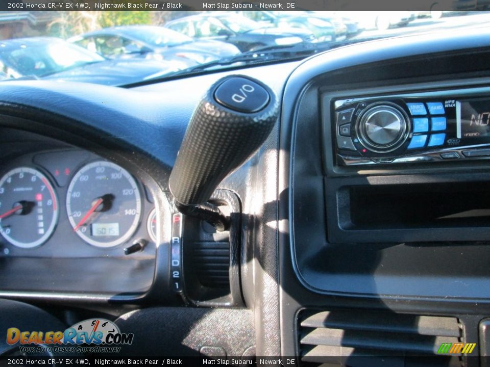 2002 Honda CR-V EX 4WD Nighthawk Black Pearl / Black Photo #27