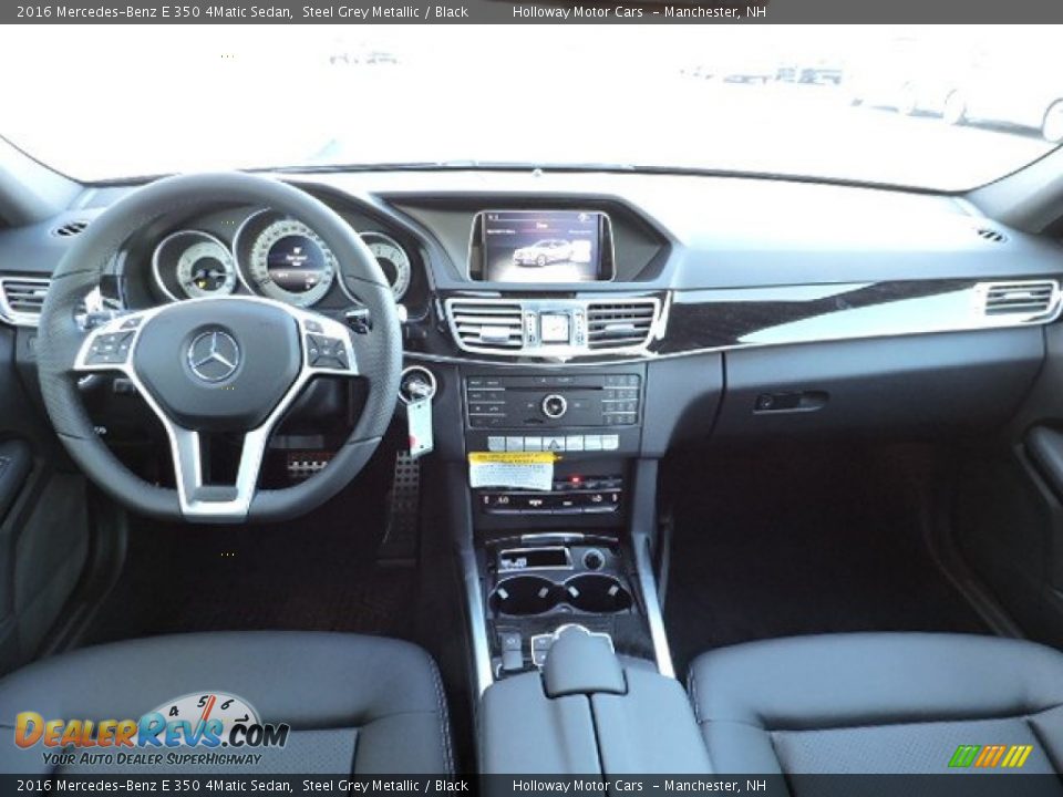 2016 Mercedes-Benz E 350 4Matic Sedan Steel Grey Metallic / Black Photo #11
