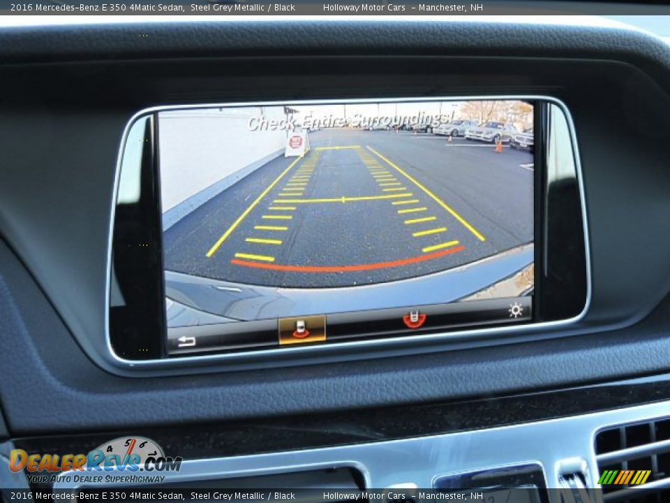 2016 Mercedes-Benz E 350 4Matic Sedan Steel Grey Metallic / Black Photo #16