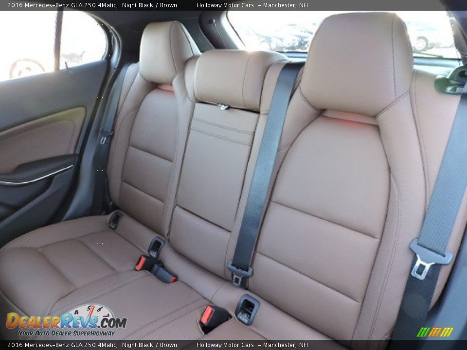 Rear Seat of 2016 Mercedes-Benz GLA 250 4Matic Photo #7
