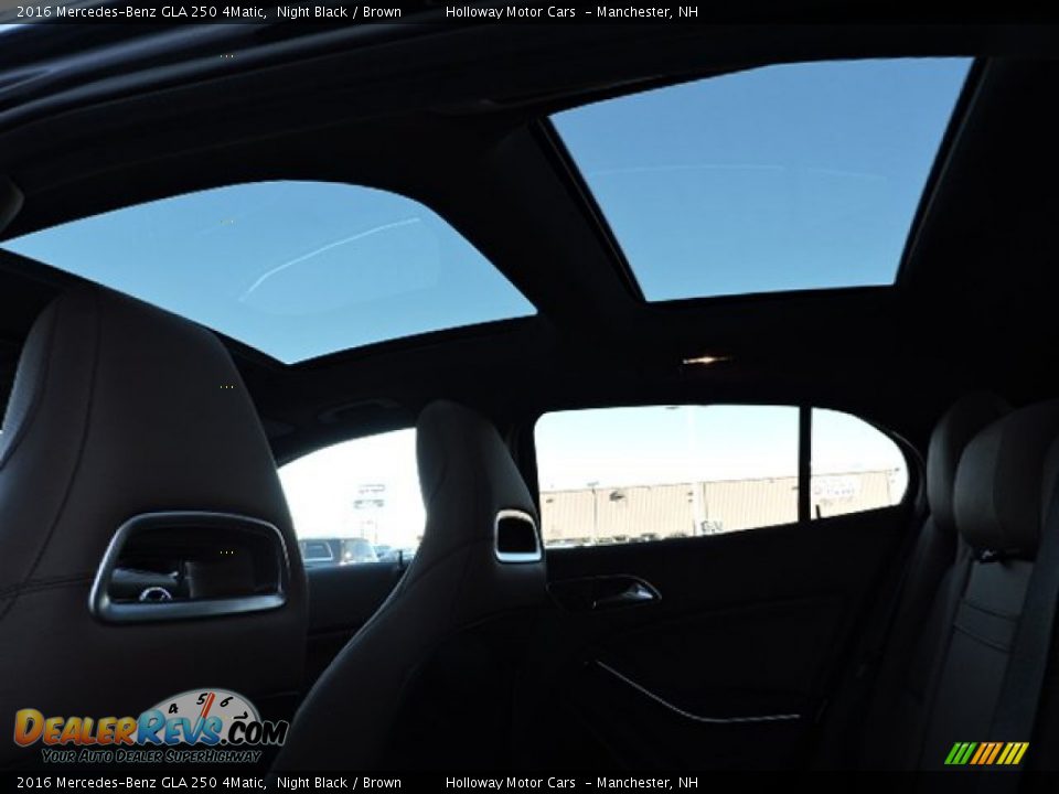 2016 Mercedes-Benz GLA 250 4Matic Night Black / Brown Photo #8