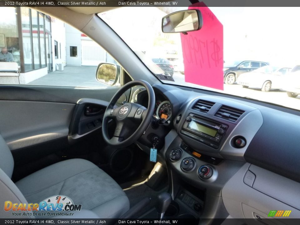 2012 Toyota RAV4 I4 4WD Classic Silver Metallic / Ash Photo #4